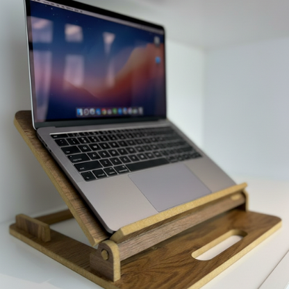 Support en Bois pour Ordinateur Portable